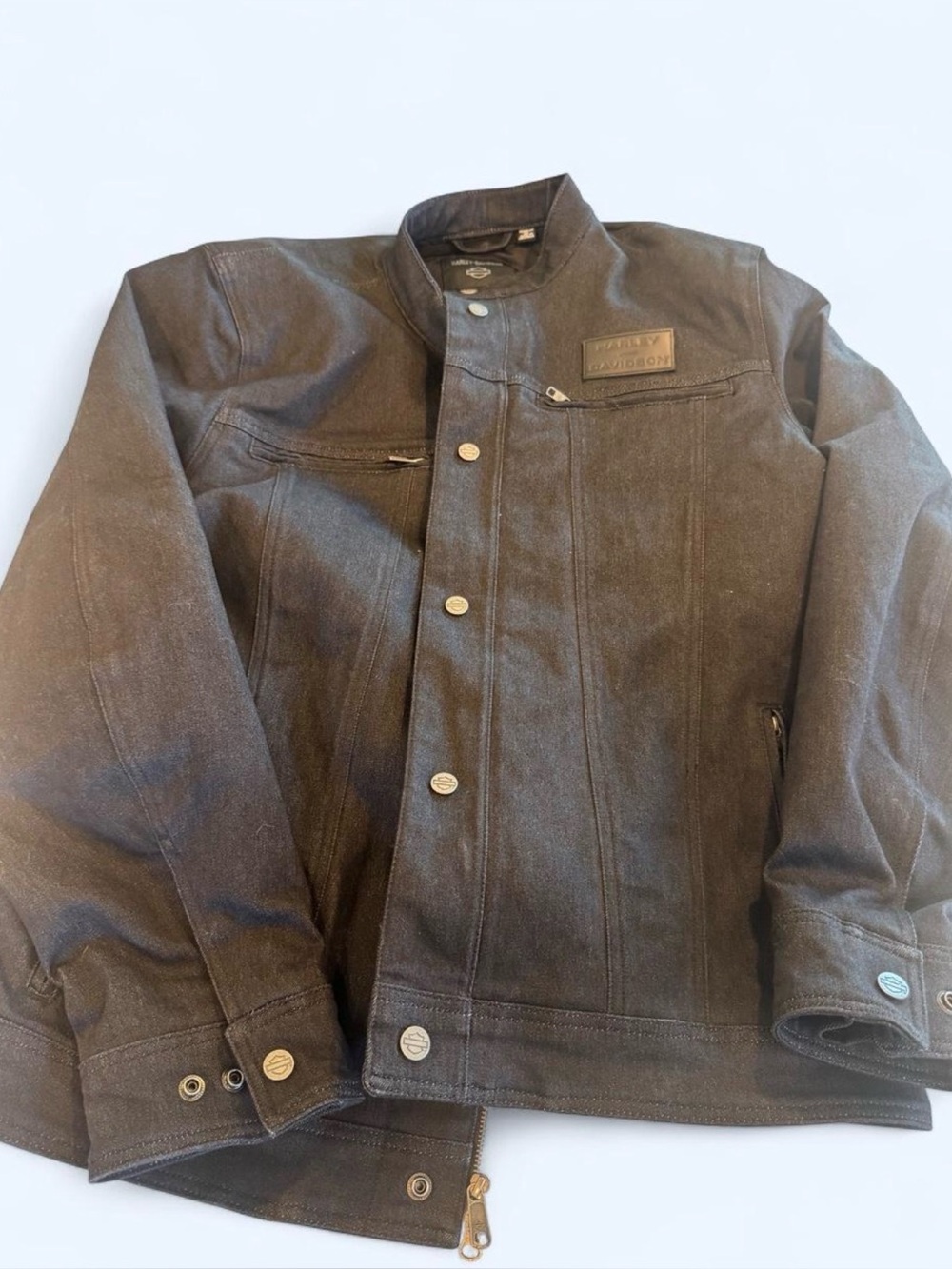 Harley-Davidson Jacket 3XL Chisel Denim Trucker Jacket
